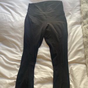 Black Lululemon align 28 inch leggings